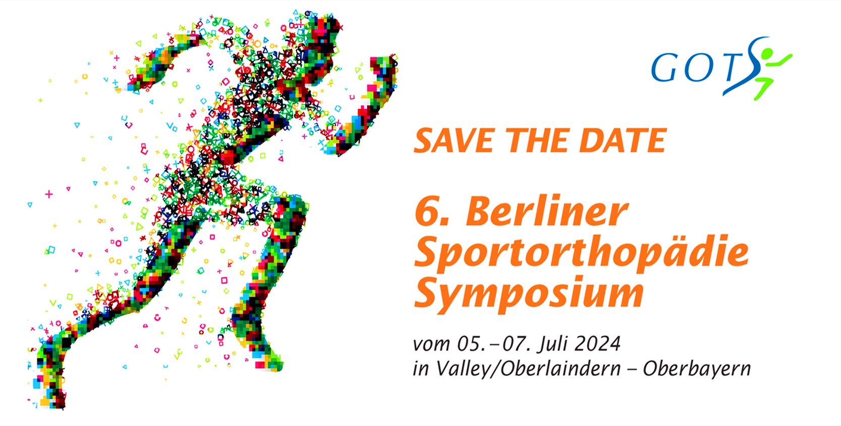 SAVE THE DATE
6. Berliner Sportorthopädie Symposium